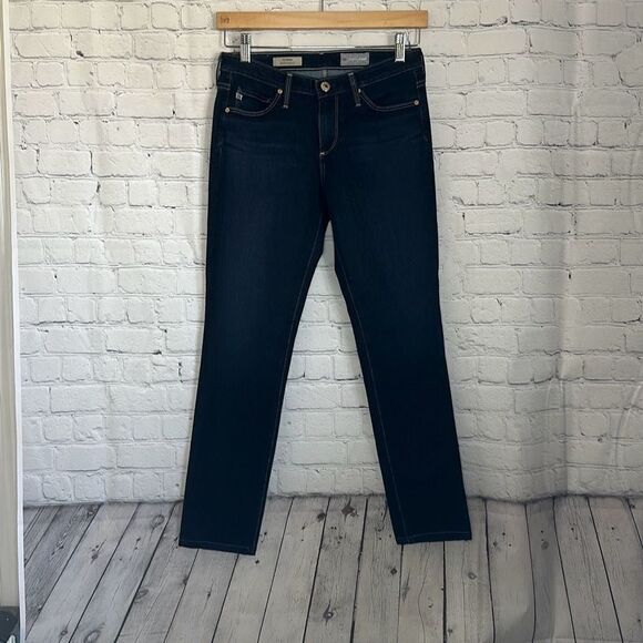 Adriano Goldschmied AG Woman's Sz 25R Prima Mid-Rise Cigarette Stretch Jeans - Picture 1 of 11